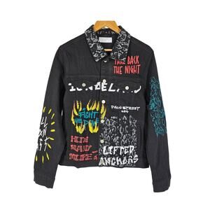 LIFTED ANCHORS L.A. WOMEN'S JEAN JACKET  - STYLE LASP2S-50 - SIZE MEDIUM